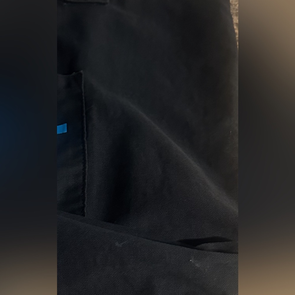 Esprit Vintage Tote Bag Black Multicolor Esprit Logo Front Pocket Handles Casual - Picture 9 of 14
